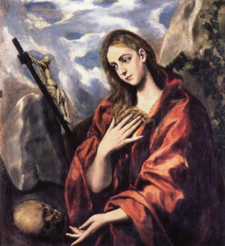 Mary Magdalen in Penitence, El Greco
